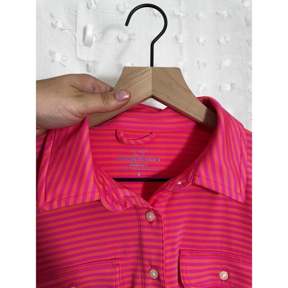 Vineyard Vines Striped Sankaty Margo Shirt Dress Small - Picture 5 of 7